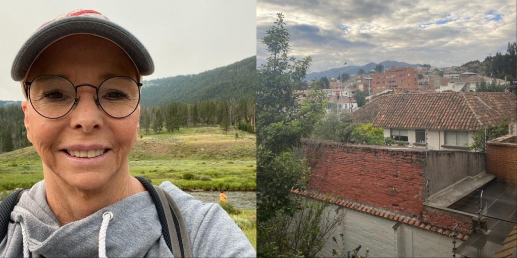 انتقلت إلى الإكوادور لأن الولايات المتحدة كانت مكلفة للغاية. أود العودة إلى مونتانا وأن أكون بالقرب من أحفادي ولكن لا أستطيع تحمل تكاليف ذلك.