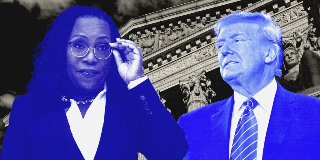 القاضي كيتانجي براون جاكسون يحذر من تحول المكتب البيضاوي إلى “مركز جريمة” إذا حصل ترامب على الحصانة الشاملة التي يريدها