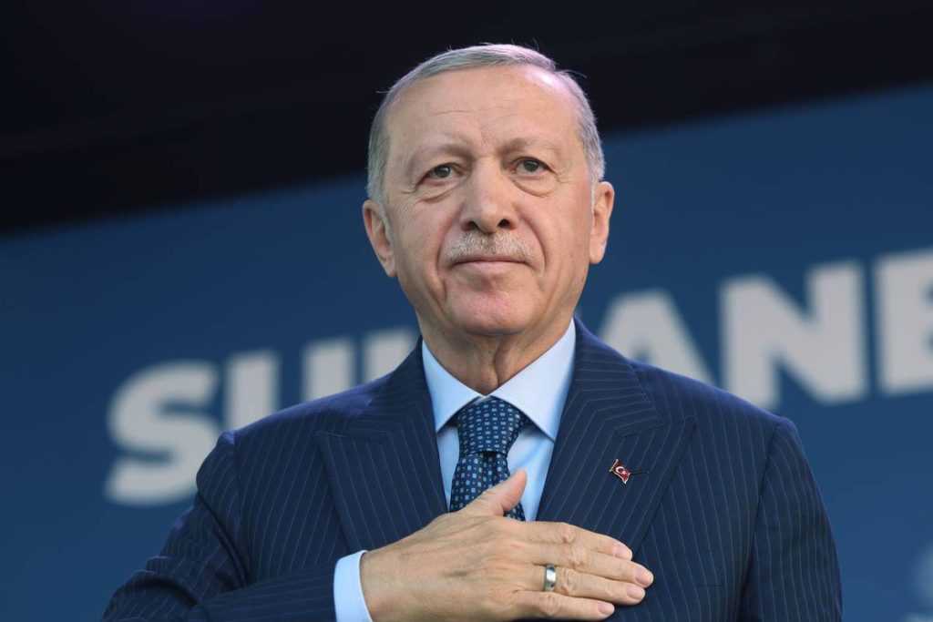 حزبه يقول إن الهجمات على موقف أردوغان بشأن فلسطين “غير عادلة ولا أساس لها من الصحة”.