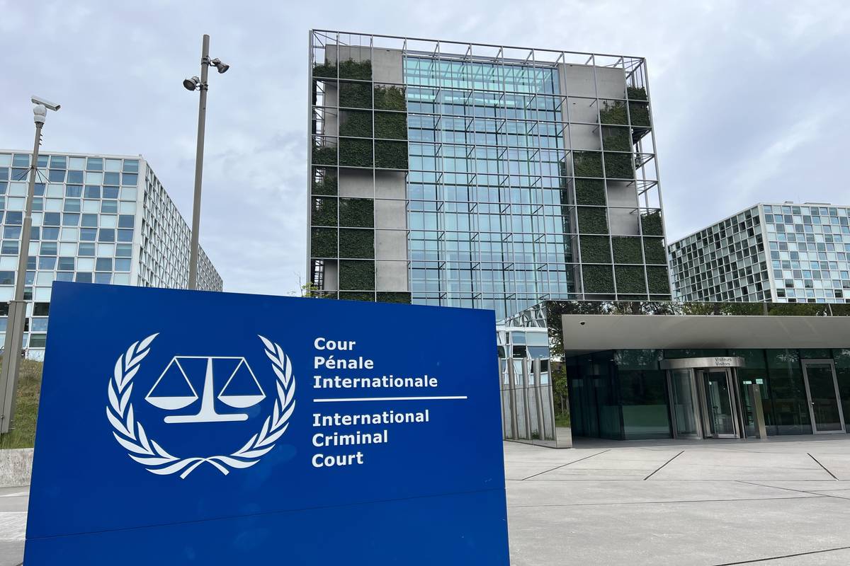 وجهة نظر عامة لمبنى المحكمة الجنائية الدولية (ICC) في لاهاي ، هولندا في 30 أبريل 2024.