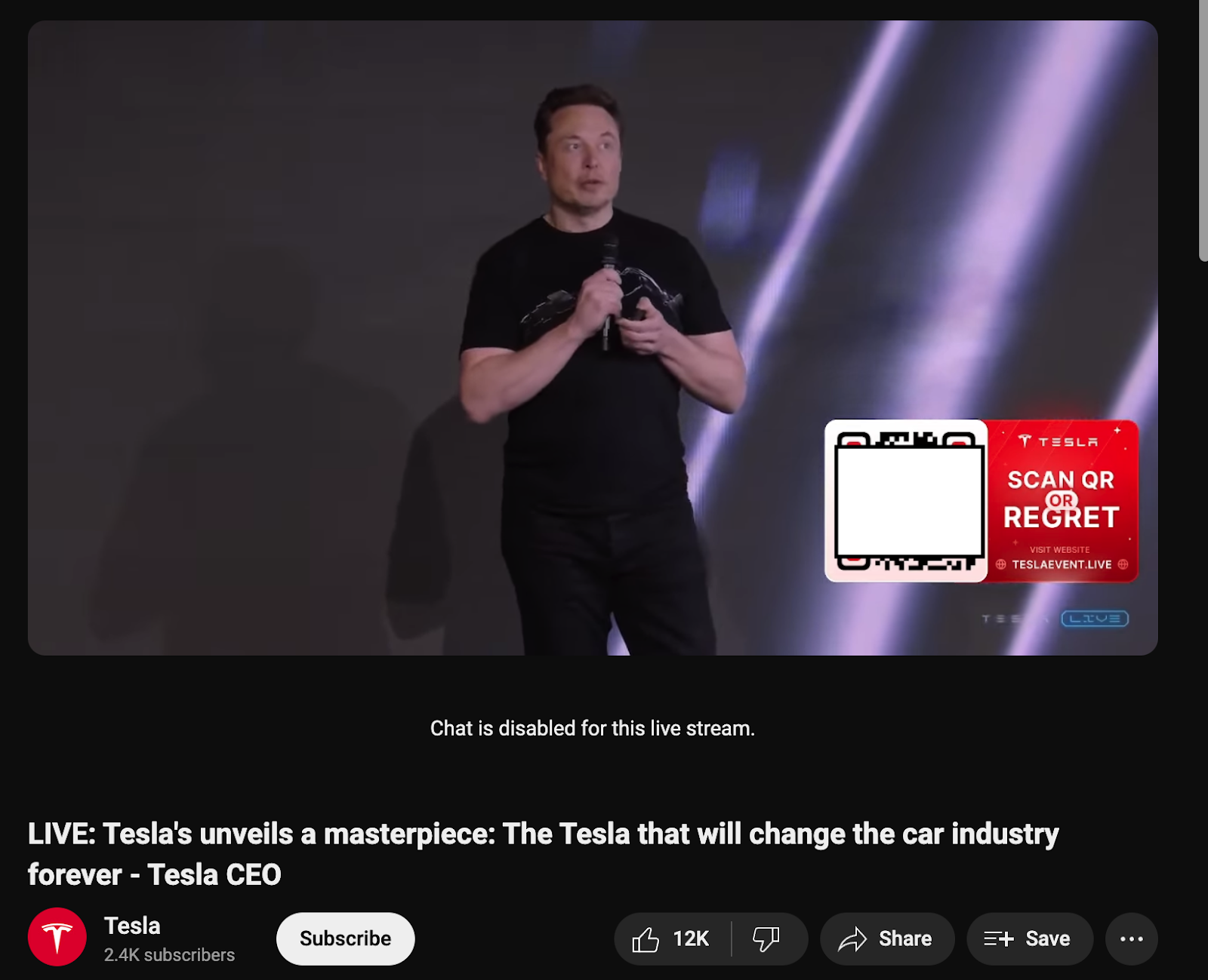 تم اختراق قناة 7news الأسترالية على YouTube للترويج لعملية احتيال العملات المشفرة التي تورط فيها Elon Musk - 2