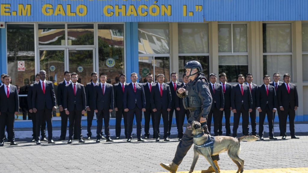 تم منح 5 كلاب من وحدة الاستخبارات العسكرية في الإكوادور التي تعاني من العنف ميداليات للخدمة