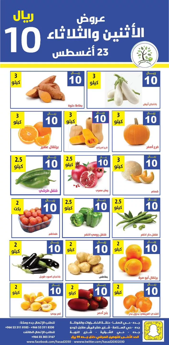 عروض مؤسسة حصاد البساتين الطازج صفحة واحدة الاثنين 26 اغسطس 2024 لمدة يومان 2 456835021 840263728212317 5420165416176402554 n jpg - عروض مؤسسة حصاد البساتين الطازج صفحة واحدة الاثنين 26 اغسطس 2024 لمدة يومان