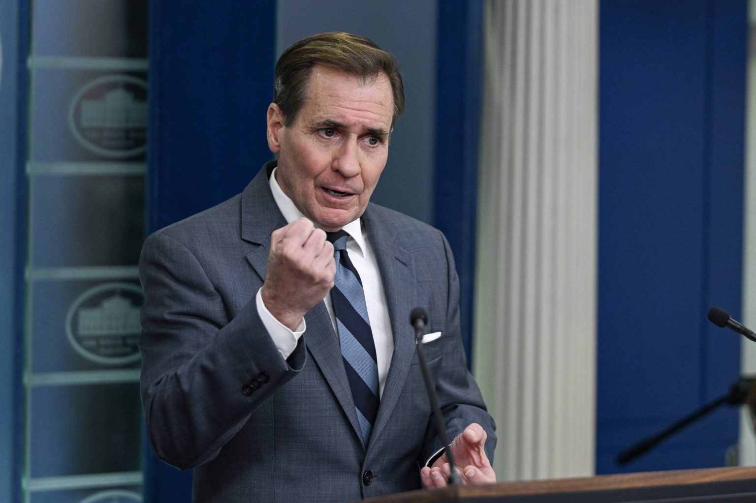 البيت الأبيض: كيربي يقول إن الولايات المتحدة ستدافع عن إسرائيل في حالة الهجوم على إيران