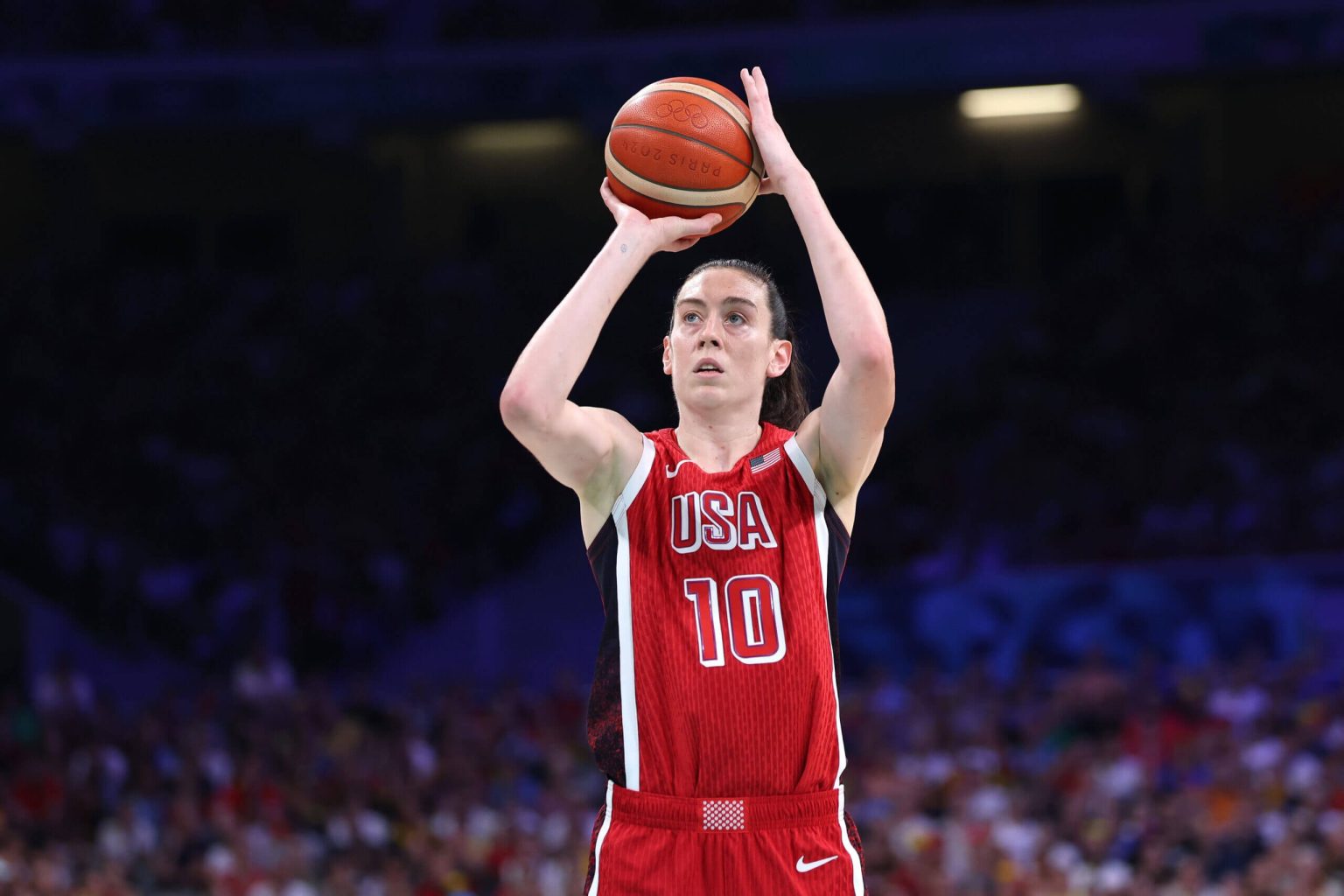 بريانا ستيوارت، الولايات المتحدة تتفوق على بلجيكا في أكبر اختبار في دور المجموعات الأوليمبي