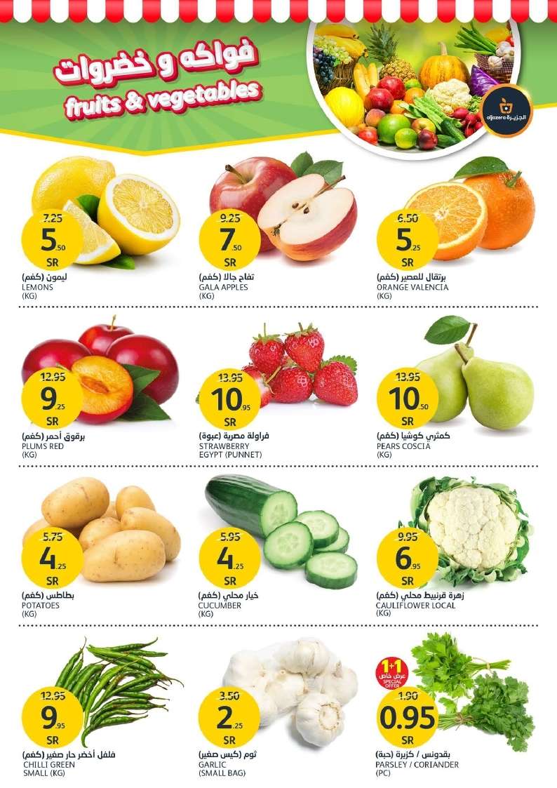 eZoysX - عروض أسواق الجزيرة الأسبوعية صفحة واحدة الأربعاء 28 اغسطس 2024 | عروض الصيف