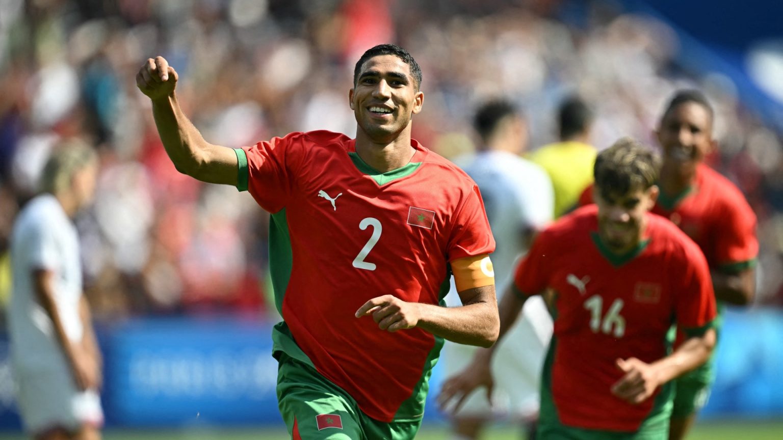 المغرب يهزم الولايات المتحدة ويتأهل لنصف نهائي كرة القدم بالأولمبياد في تكرار لكأس العالم