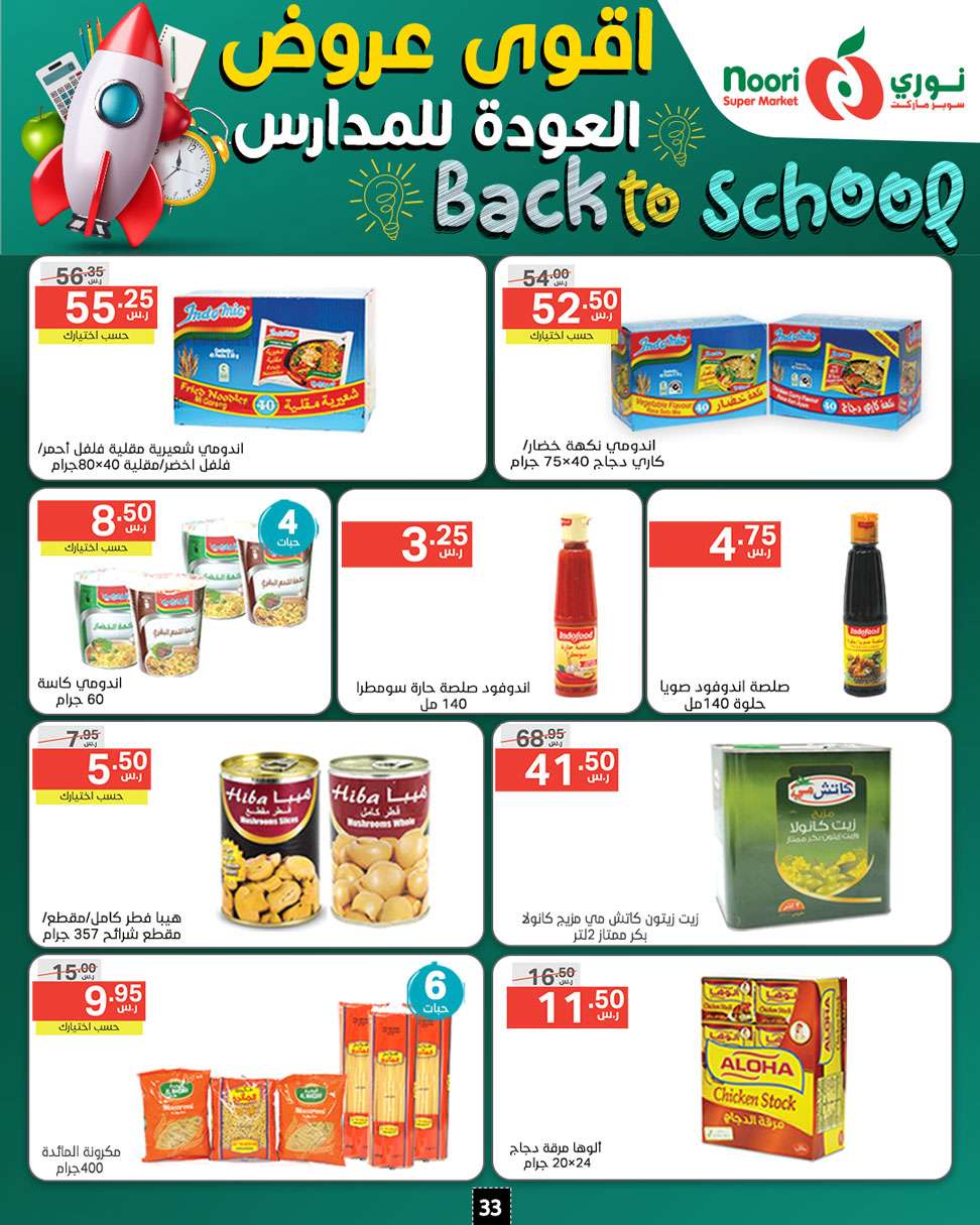 iQfERY - عروض نوري هايبر ماركت الاسبوعية صفحة واحدة الاحد 18/8/2024 | العودة للمدارس