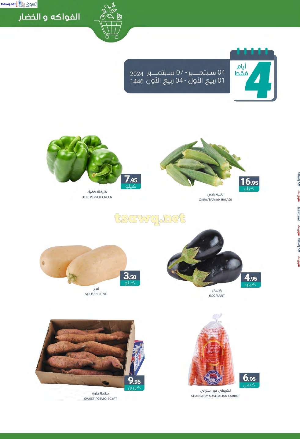 VH1daK - عروض أسواق المنتزه الأسبوعية الأربعاء 4 سبتمبر 2024 | اقوي العروض