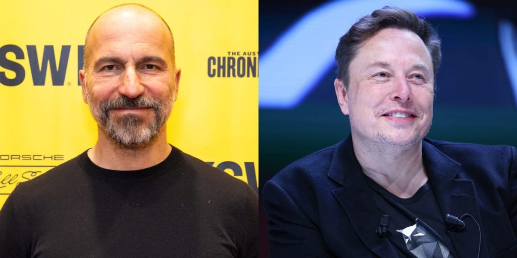 الرئيس التنفيذي لشركة أوبر، دارا خسروشاهي، يصف رؤية إيلون موسك لمركبة تسلا الآلية بأنها “مقنعة للغاية”