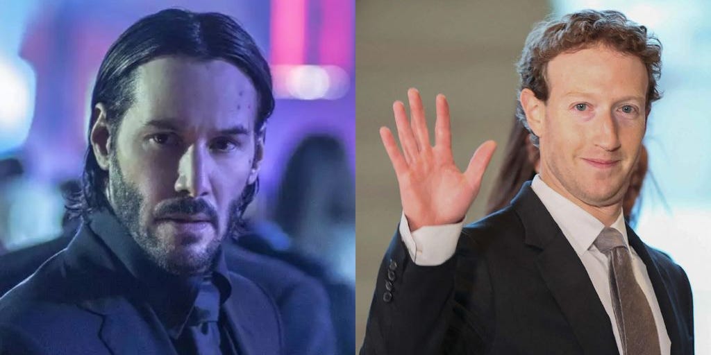 أزياء الهالوين لعائلة زوكربيرج هذا العام ظهرت فيها جون ويك وفرقة من راقصات الباليه