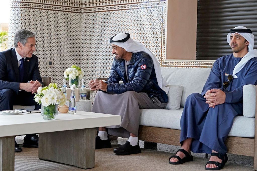 الإمارات والولايات المتحدة تبحثان جهود التوصل إلى وقف إطلاق النار في غزة ولبنان