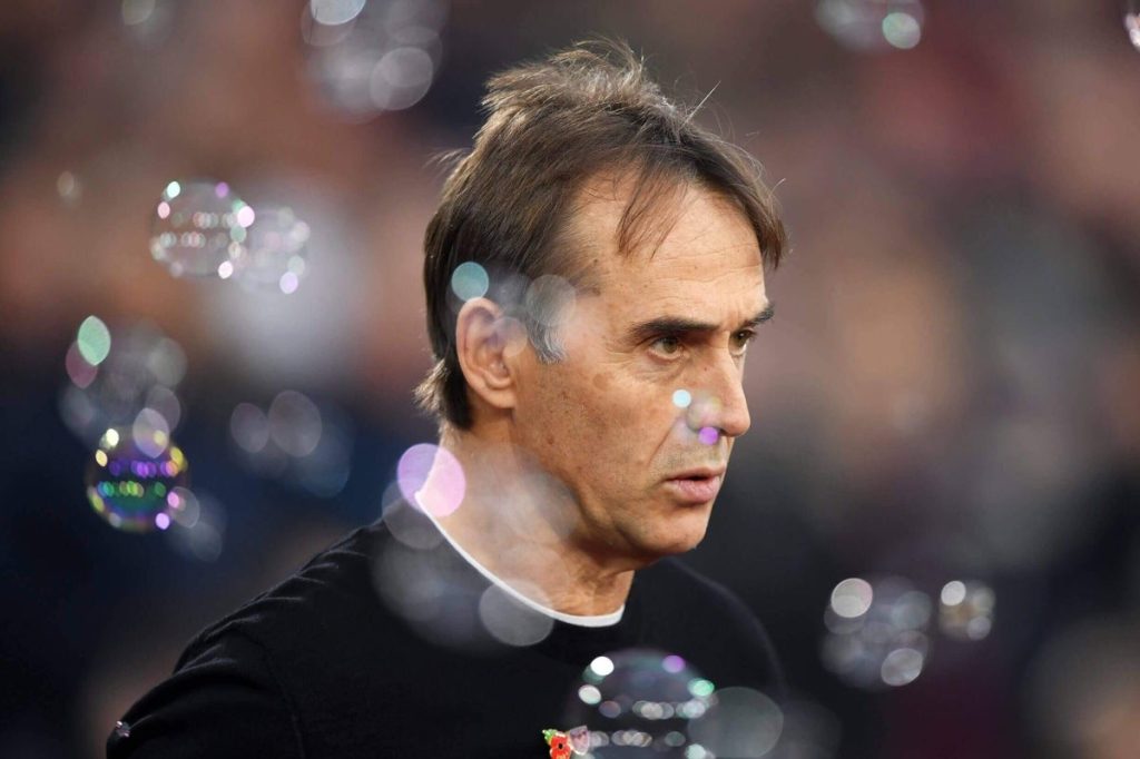 جولين لوبيتيغي يدعو للصبر بعد بداية وست هام البطيئة: “العديد من المسابقات تنتهي في مايو”