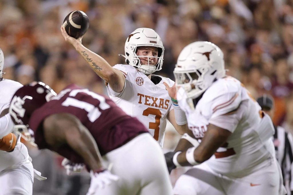 أغلقت تكساس فريق Texas A&M لتأمين رحلة مباراة لقب SEC في الموسم الأول كعضو في الدوري