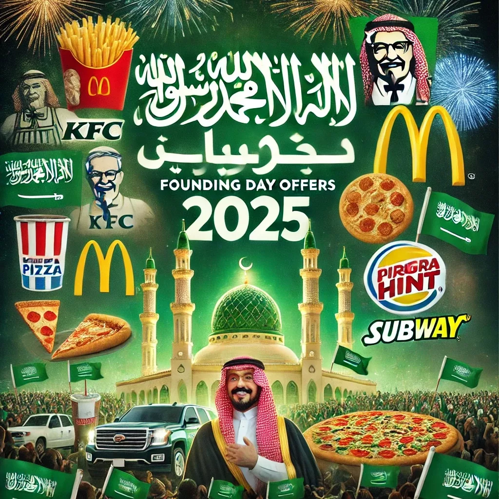 عروض المطاعم السعودية في يوم التأسيس 2025 - عروض المطاعم في السعودية بمناسبة يوم التأسيس 2025 جميع العروض في صفحة واحدة