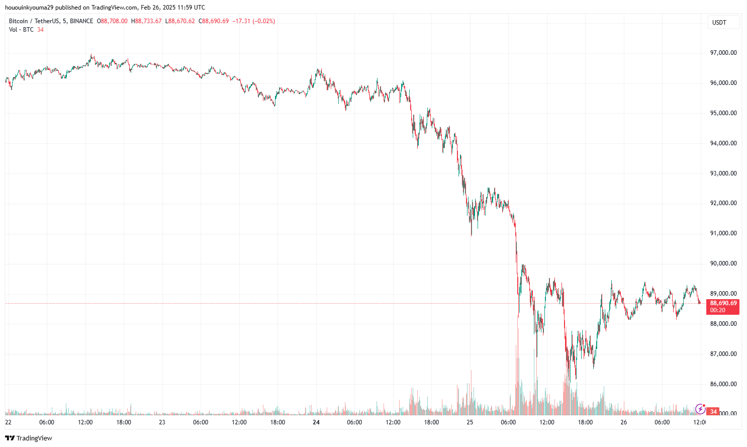 Binance: Btcusdt Chart Image by Hououninkyouma29