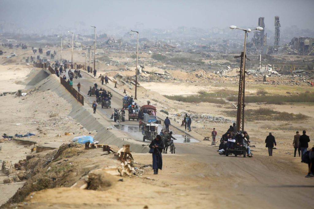 تم تهجير 0.5 متر فلسطينيين في غزة منذ مارس