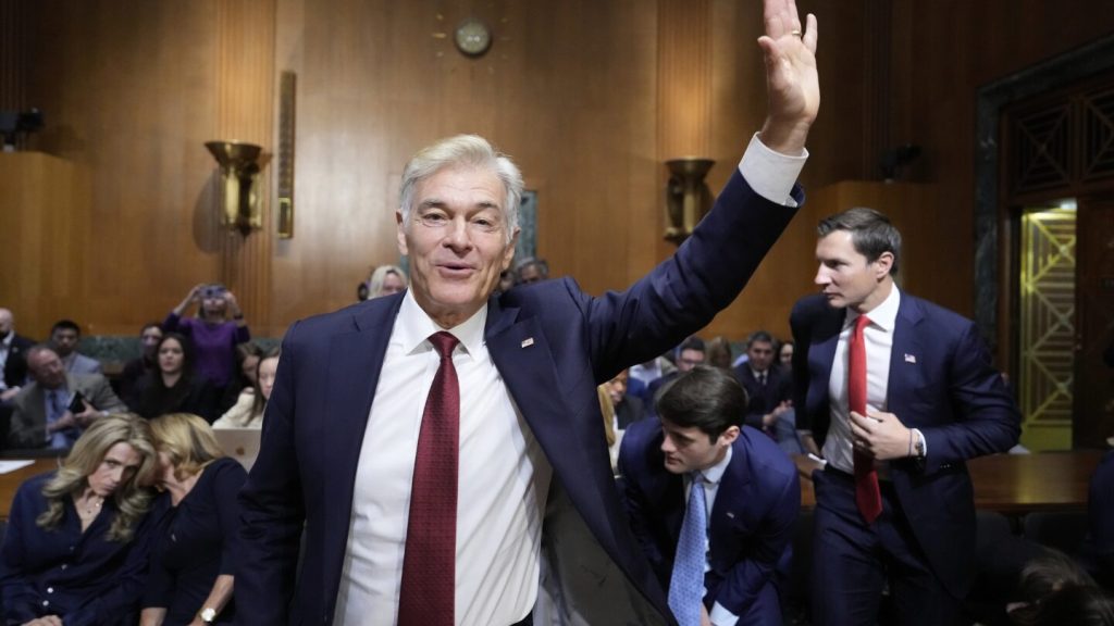 ويؤكد مجلس الشيوخ أن Mehmet Oz يتقدم في وكالة Medicare و Medicaid