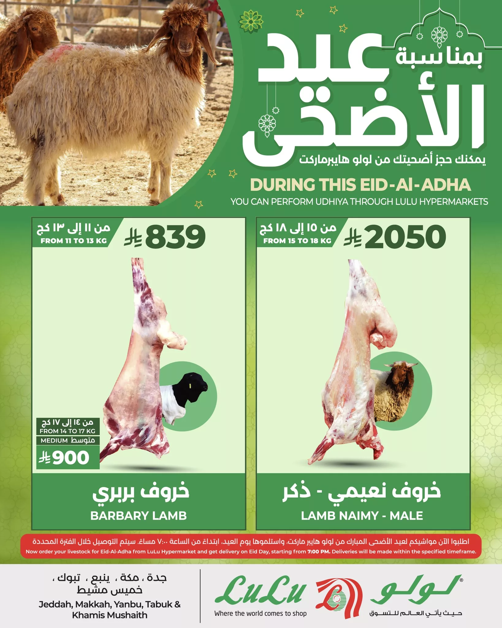 497099244 1146369847529292 3481188274524542375 n - عروض لولو جدة صفحة واحدة علي اضحية العيد | احجز اضحيتك الآن لفترة محدودة