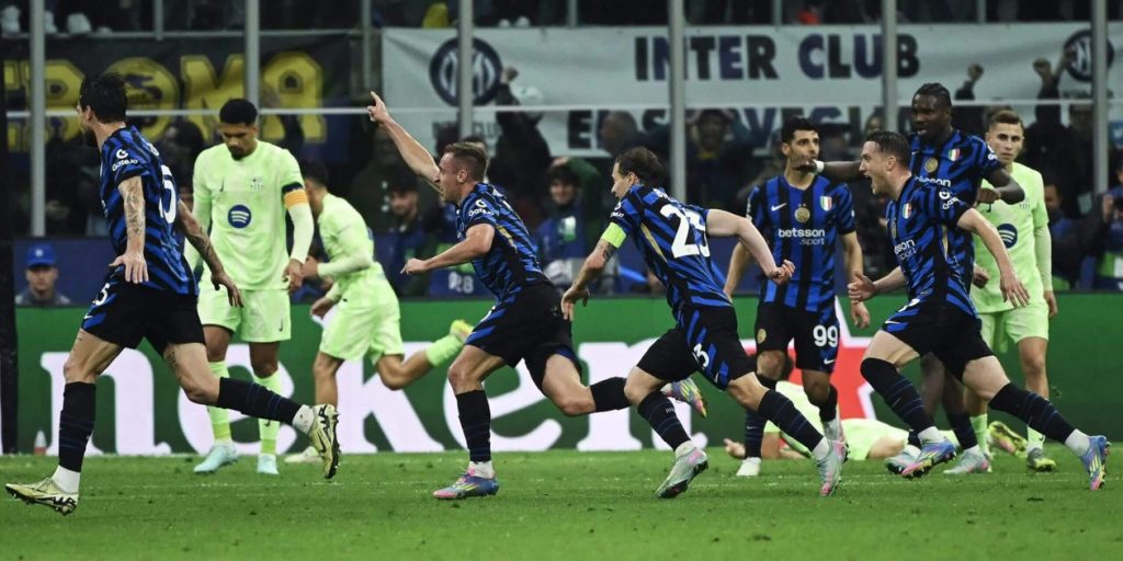 تحطيم جنون Inter 4-3 Barcelona ، A Champions League Classic