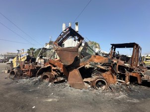 الضربات الإسرائيلية دمرت 85 ٪ من سيارات بلدية غزة