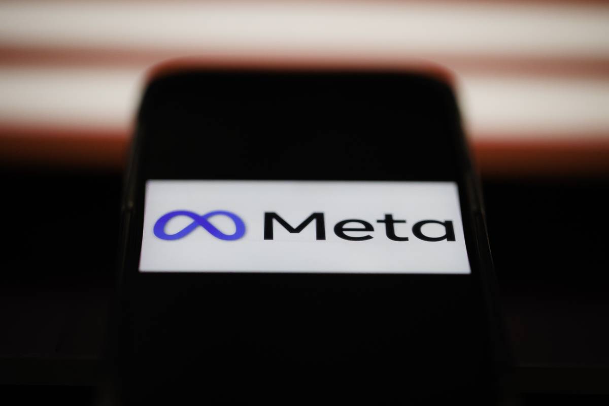 شعار Meta (Ahmet Serdar Eser/Anadolu Agency)