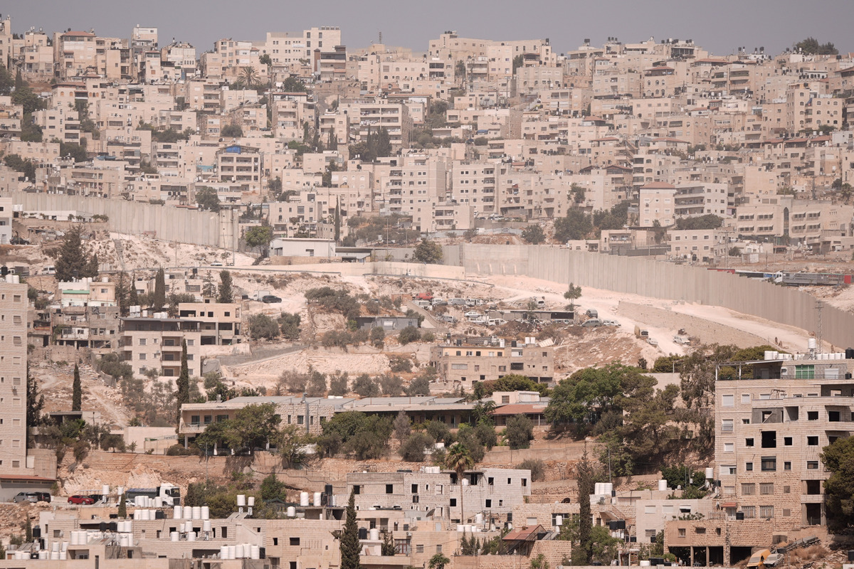 وجهة نظر عامة من منطقة سيبل البابا (جبل بابا) بعد موافقة وزير المالية الإسرائيلي المتطورة بيزاليل سموتريش لمشروع 