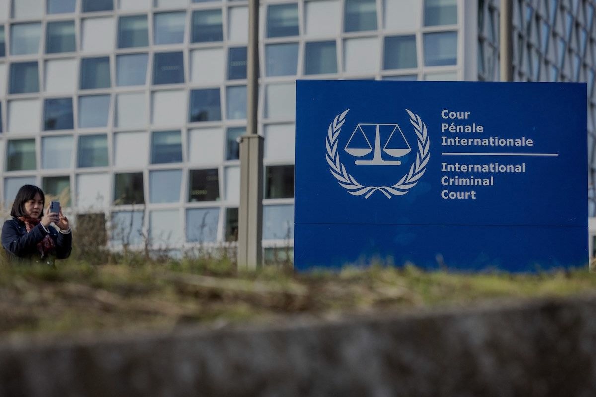 تم تصوير مبنى المحكمة الجنائية الدولية (ICC) في 21 نوفمبر 2024 في لاهاي (Laurens Van Putten/ANP/AFP عبر Getty Images)
