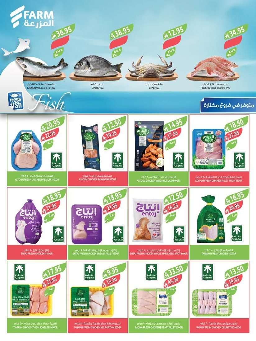 yIOotA - تسوق عروض أسواق المزرعة المنطقة الجنوبية الأربعاء 13-8-2025 | العودة للدراسة