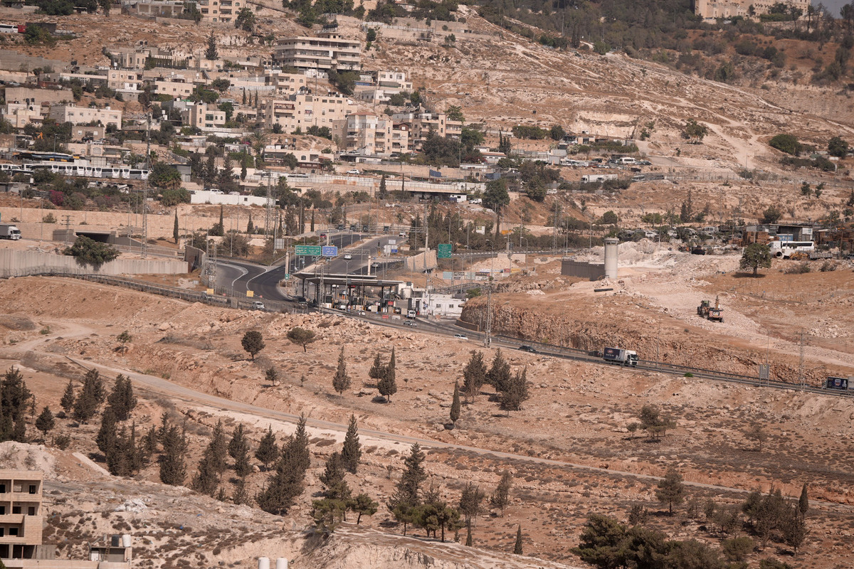 وجهة نظر عامة من منطقة سيبل البابا (جبل بابا) بعد موافقة وزير المالية الإسرائيلي المتطورة بيزاليل سموتريش لمشروع
