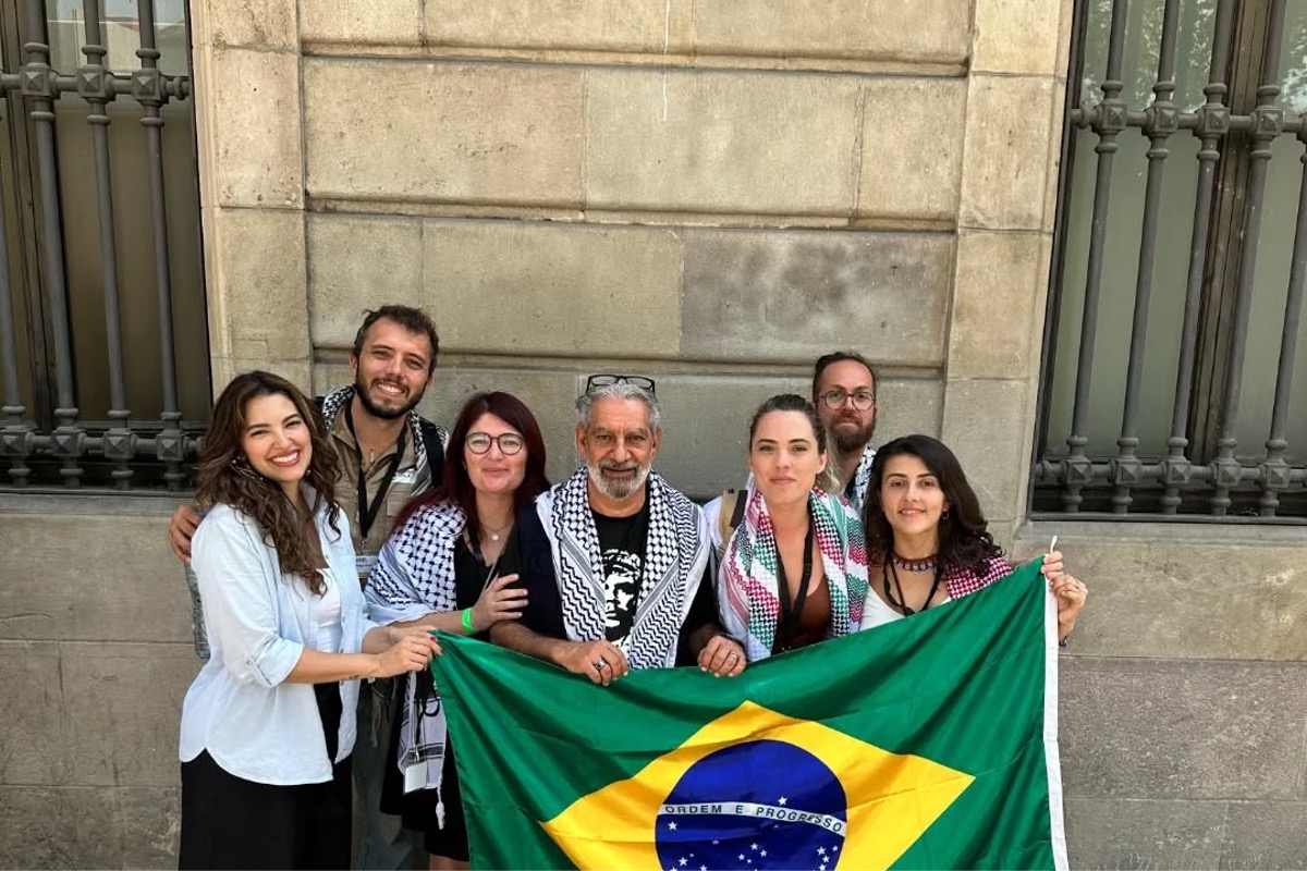 محمد القدري (C) (Frentepalestinasaopaulo/Instagram)