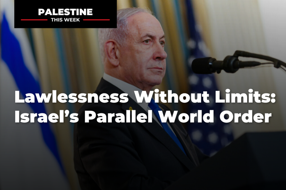 الفوضى بلا حدود: النظام العالمي الموازي في إسرائيل | فلسطين هذا الأسبوع مع معين رباني