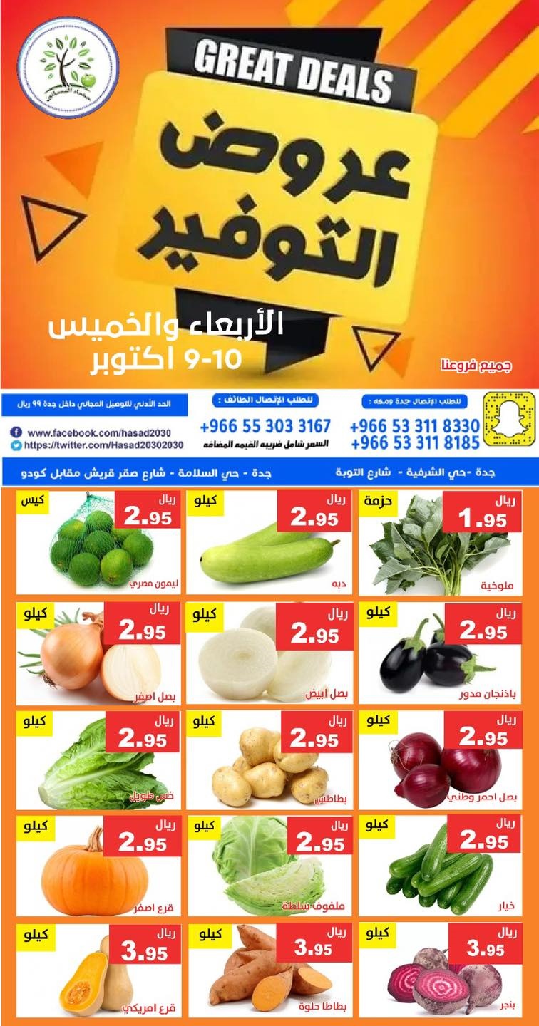 img1ecf5380c56a5db39040e44d1e3e71cf - عروض مؤسسة حصاد البساتين ليومي 9 و 10 اكتوبر 2025 عروض التوفير