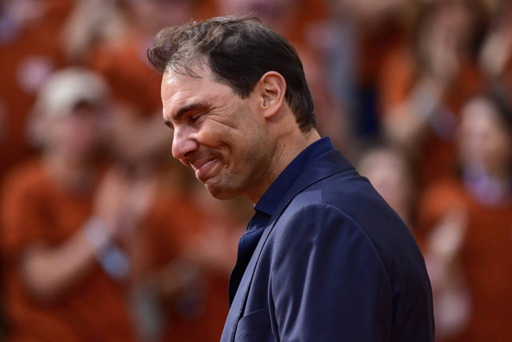 رافائيل نادال: تنس ولا حياة بعد منافسة رياضية نخبوية؛ “لم يكن لدينا وقت للاسترخاء”.