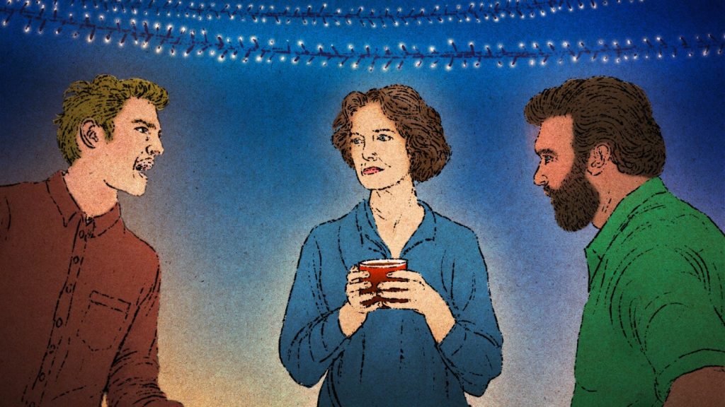 فيما يلي استراتيجية للتغلب على تجمعات العطلات المجهدة. تتصرف مثل صخرة مملة