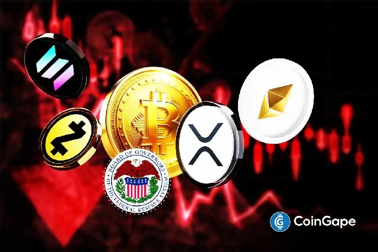 انهيار سوق العملات الرقمية يمحو مكاسب البيتكوين والإيثيريوم والـ (XRP) والـ (SOL) والـ (ZEC) بعد تخفيضات الفائدة.
