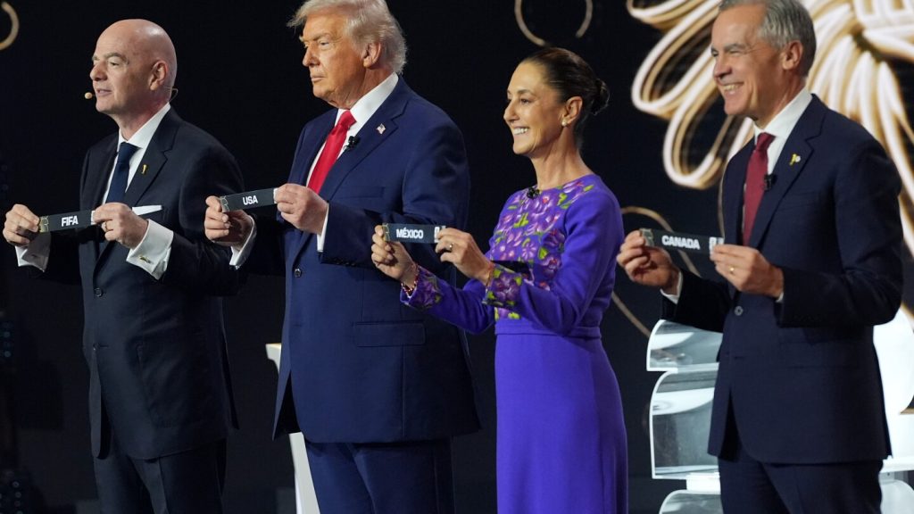 يلتقي ترامب بالرئيس المكسيكي شينباوم شخصيًا لأول مرة في قرعة كأس العالم