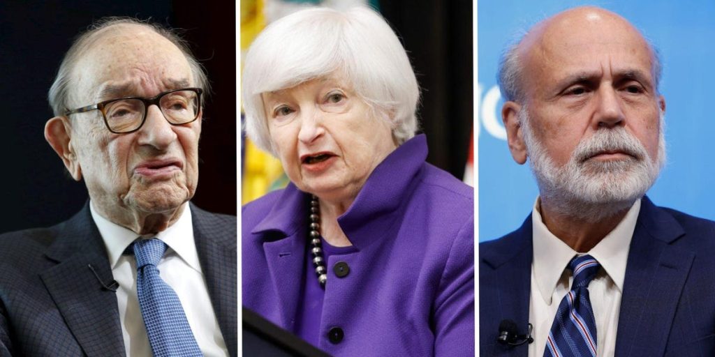 رؤساء بنك الاحتياطي الفيدرالي ووزراء الخزانة السابقون يدافعون عن باول ضد ترامب.