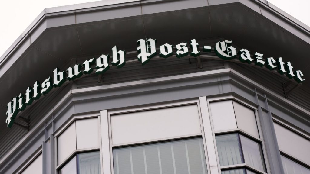 تعلن ملكية Pittsburgh Post-Gazette أنها ستغلق الصحف في شهر مايو