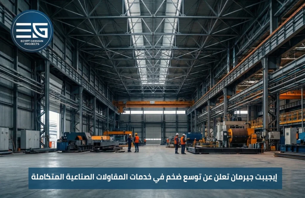 إيجيبت جيرمان: حلول هندسية وإنشائية ذكية للمنشآت الصناعية بمصر