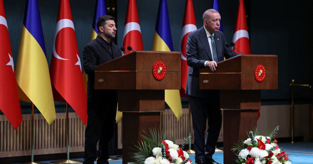 زلينسكي يصل إسطنبول لبحث مباحثات مع أردوغان