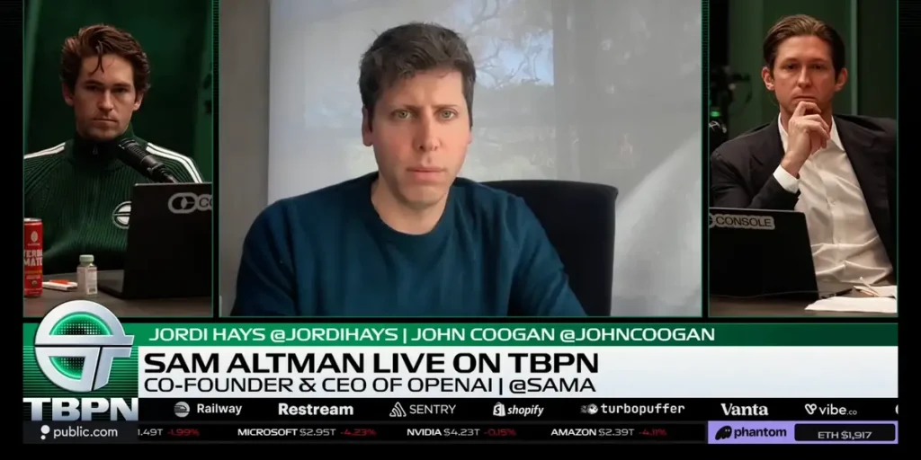 أوبن إيه آي تستحوذ على برنامج حواري بارز. هل سيحضر منافسوها؟